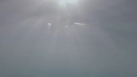 Abstract waves from beneath water as a metaphor for unconscious dream sedated Stock-Footage 128172260