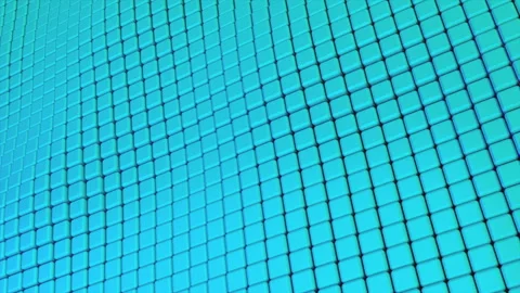 Abstract waves blocks Stock Footage 329664088