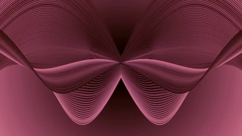 Abstract waves of cherry color Stock Footage 115630961