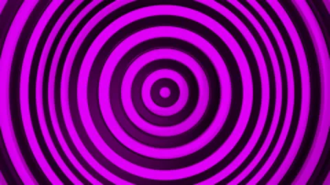 Abstract Waves circular pink Stock Footage 201312740