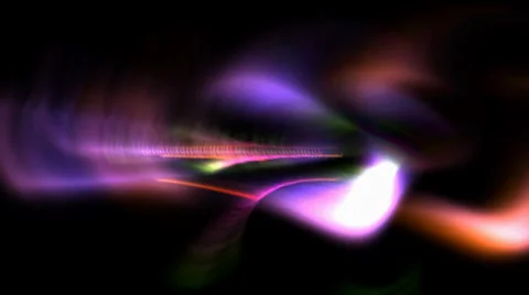 Abstract waves colored Stock Footage 39251299