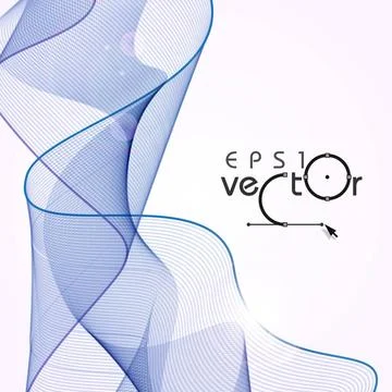 Abstract Waves Design. Abstract Waves Design. Vector Illustration. Eps 10.... Stock Photos