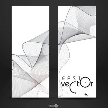 Abstract Waves Design. Abstract Waves Design. Vector Illustration. Eps 10.... 스톡 사진