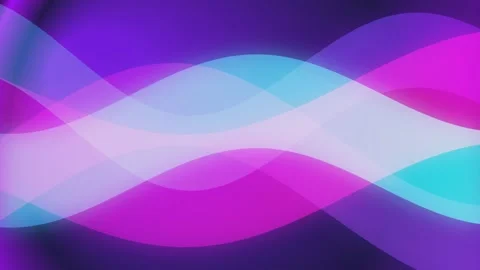 Abstract waves flow seamlessly, vibrant colors create a dynamic, modern, an.. Stock Footage 341096507