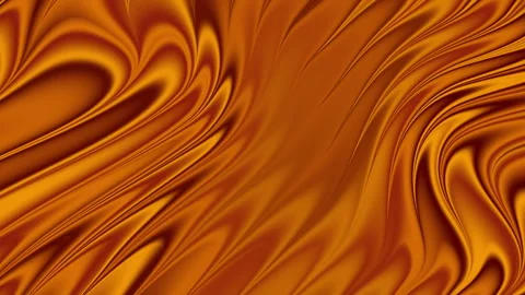 Abstract Waves Flowing Warm Orange Video Animated Background Stock Footage 337706306