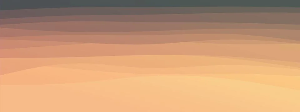 Abstract waves fluid shape levels background natural pale color gradient. Trendy Stock Illustration