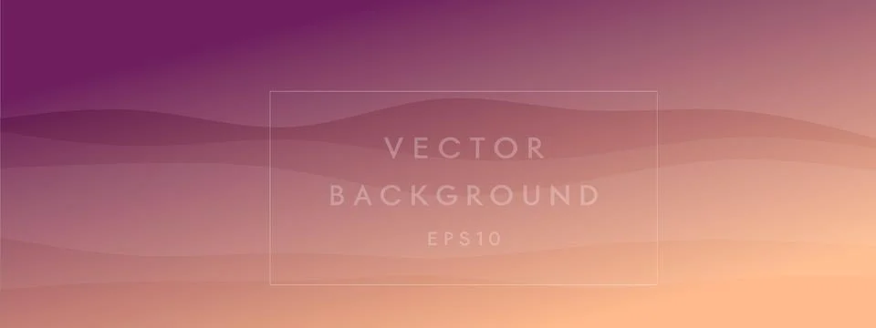Abstract waves fluid shape levels background bright colors gradient. Trendy Stock Illustration