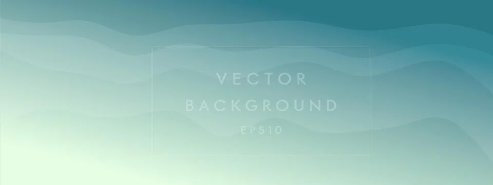 Abstract waves fluid shape levels background bright colors gradient. Trendy Stock Illustration