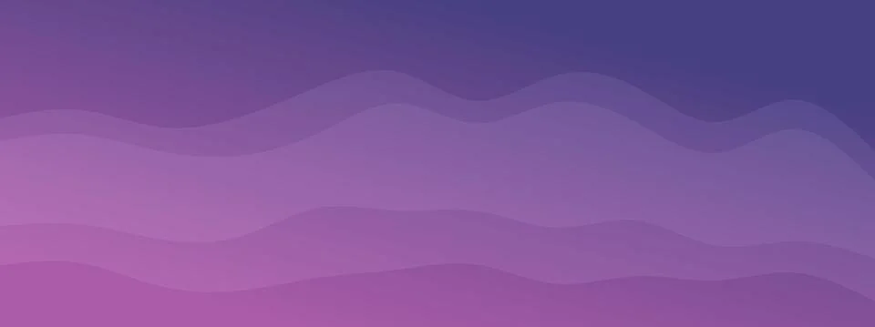 Abstract waves fluid shape levels background bright colors gradient. Trendy Stock Illustration