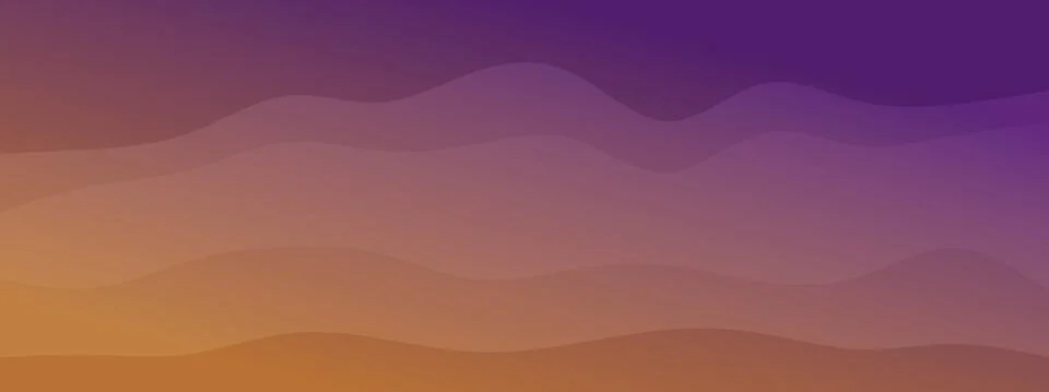 Abstract waves fluid shape levels background bright colors gradient. Trendy t Stock Illustration
