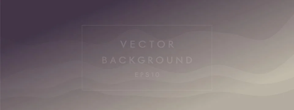 Abstract waves fluid shape levels background dark natural pale colors gradien Stock Illustration