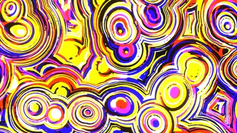 Abstract Waves Video stock 297652403