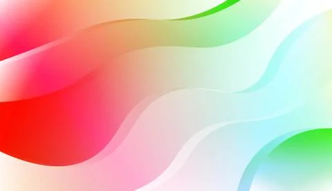 Abstract Waves. Futuristic Technology Style Background. For Creative Template Stock Illustration