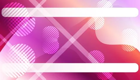 Abstract Waves. Futuristic Technology Style Background. For Cover Page, Landi Stock Illustration