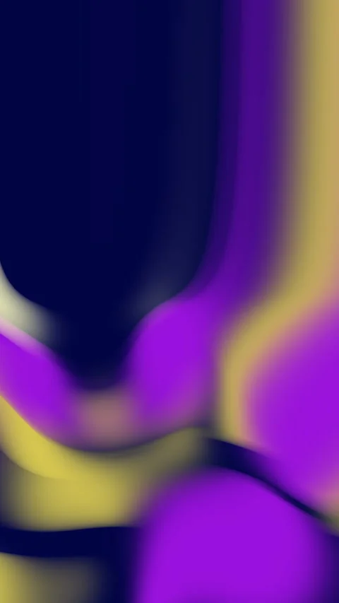 Abstract Waves of Gradient Colors With Purple and Yellow Hues Vertical Back.. Stock Footage 310057470