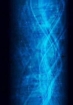 Abstract waves on grunge background - eps 10 Abstract waves on grunge back... Foto stock