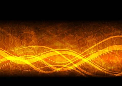 Abstract waves on grunge background - eps 10 Abstract waves on grunge back... Foto stock