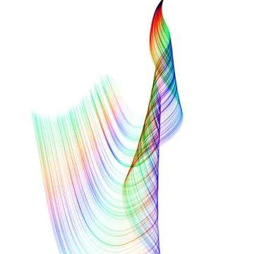 Abstract waves Stock Illustration