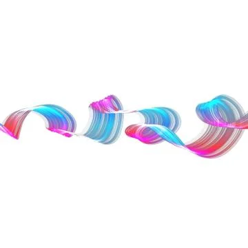 Abstract waves Stock Illustration