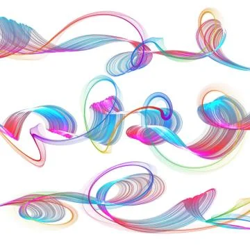 Abstract waves Illustrazione stock