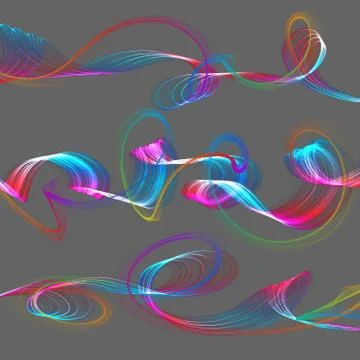 Abstract waves Illustrazione stock