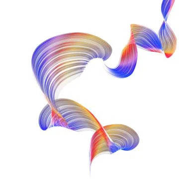 Abstract waves Stock Illustration