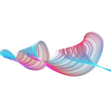 Abstract waves Stock Illustration