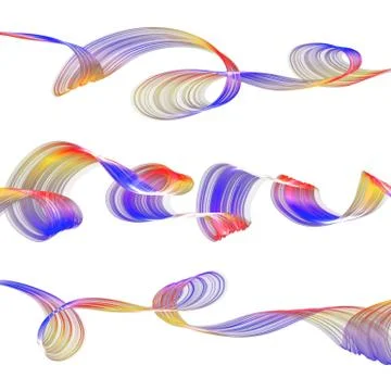 Abstract waves Stock Illustration