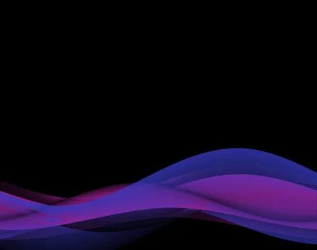 Abstract waves  Stock Illustration