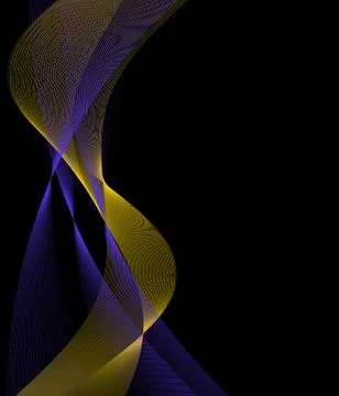 Abstract waves  Stock Illustration