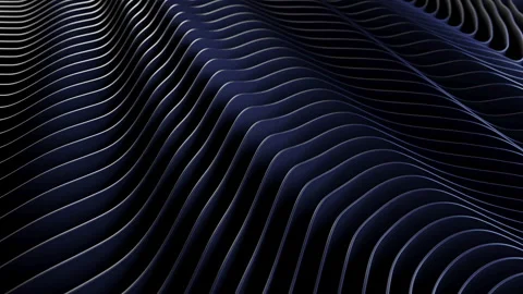 Abstract Waves Lines - Windows Wallpaper  Video stock 247689204