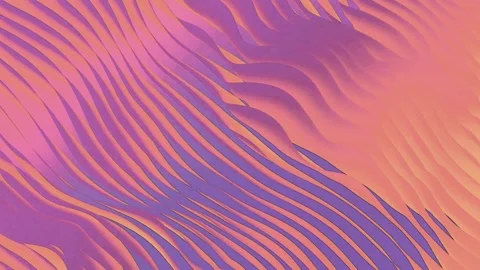 Abstract waves motion background seamless loop. 스톡 동영상 340621022