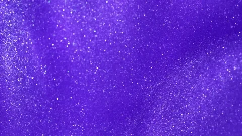 Abstract waves of moving silver particles on purple background. Stock Footage 246115464