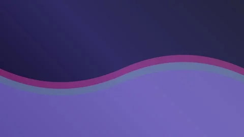 Abstract waves moving smoothly across a dark purple background 스톡 동영상 346862494