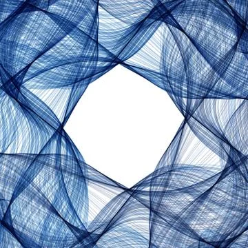 Abstract waves pattern Illustrazione stock