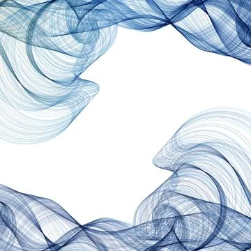 Abstract waves pattern Stock Illustration