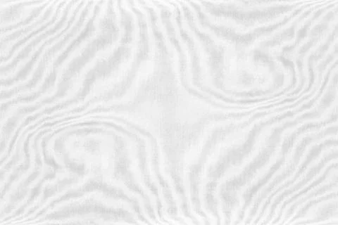 Abstract waves pattern on white color linen fabric for texture background Foto stock