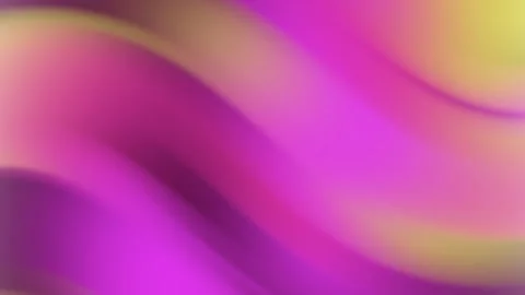 Abstract waves in pink, purple, and yellow Video stock 324933241