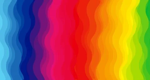 Abstract waves, rainbow backgrounds, wavy 3D texture, colorful waves textur.. Illustrazione stock