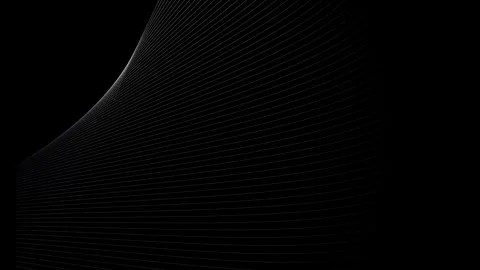 Abstract waves seamlessly flowing with soft light and bokeh. Stock Footage 288074065