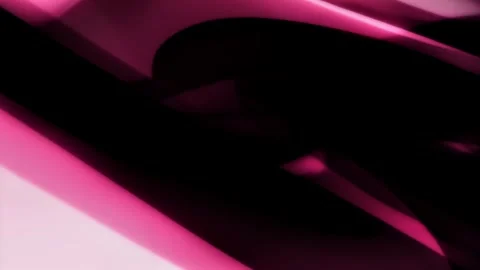 Abstract waves a symphony of motion in hues of pink and black Stock Footage 303006649