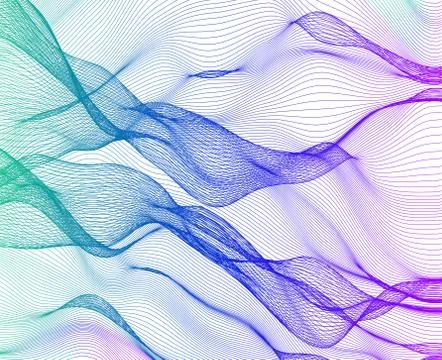 Abstract waves -   vector illustration Illustration