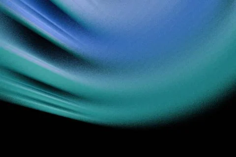Abstract waves of vibrant blue and dark teal gradients flow smoothly across.. Stock Illustration