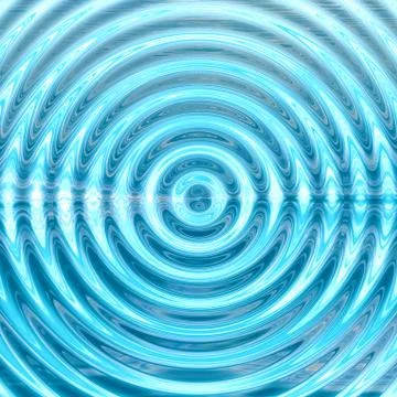 Abstract Waves of Water Ripples Background Stock Illustration