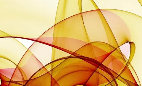 Abstract waves on white background Stock Illustration