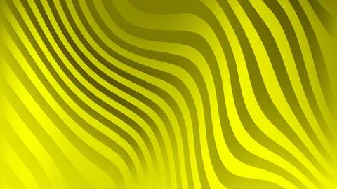 Abstract waves yellow background image Stock Illustration