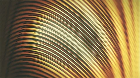 Abstract Waving And Glowing Lines Loop Stock Footage 259057970