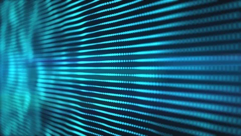 Abstract waving and light. seamless loop Stock Footage 93974469