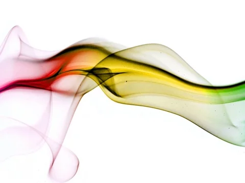 Abstract waving animation background, smoke flowing, Seamless loop. Stock Footage 80482799