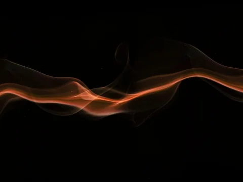 Abstract waving animation background, smoke flowing, Seamless loop. Stock Footage 80483599